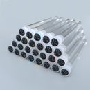 50pcs Reusable Eyelash Brush Tube Eye Lash Brush Eyebrow Brush Resin Drill Replaceable Mascara Wand Brushes Dust-proof