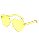 Women Fashion Heart Shaped Effects Glasses Watch The Lights Change To Heart Shape At Night Diffraction Glasses Female Sunglasses