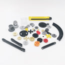 MOC Gear Series Gear Rotating Platform Gear Rack and Gear Differential High-tech Parts Small Particles Building Blocks Toys