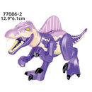 Jurassic Dinosaurs Building Blocks Indominus Rex DIY Tyrannosaurus Action Figure Models Children Toys Animals Gifts