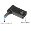 100W USB Type C to Dc Power Jack Connector USB C to Universal Laptop Power Adapter Plug Converter for Asus Dell Lenovo Notebook