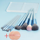 New 13Pcs Makeup Brush Set Makeup Concealer Brush Blush Loose Powder Brush Eye Shadow Highlighter Foundation Brush Beauty Tools