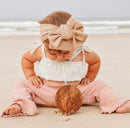 Baby Headband Baby Hair Accessories Headwear Baby Bow for Child Bowknot Turban for Kids Elastic Headwrap