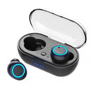 Y50 upgrade version Bluetooth Earphone Wireless Headphone Stereo Headset Sport Earbuds Microphone & Charging Box For Smartphone