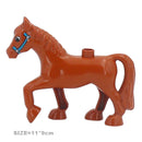 Big Size Building Blocks Cat Dog Pig Rabbit Model Accessories Compatible Bricks Farm Animals Set Assemble Education Toys For Kid