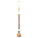 Pacifier Clips Chain Silicone Beads BPA Free DIY Dummy Clip Holder Soother Chains Baby Teething Toys Chew Gifts