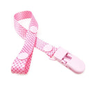 1pc Adjust Baby Pacifier Clip Chain Ribbon Dummy Holder Soother Pacifier Clips Strap Nipple Holder for Infant Feeding