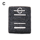 Decoration For Apple watch band Decorative Charms Diamond Jewelry iWatch/Galaxy watch 5/4/3 Bracelet silicone Strap Accessories