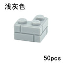 Thick Wall Figures Bricks Compatible 98283 15533 DIY 1x2 1x3 1x4 1+2 Dots Building Blocks Educational House Contruction Toys