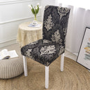 Spandex Chair Cover Stretch Home Dining Elastic Floral Print Chair Covers Multifunctional Spandex Elastic Cloth Universal Size