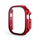 Glass+Case For Apple Watch Ultra 49mm band smartwatch PC Bumper+Screen Protector Tempered Cover iwatch series Ultra Accessories