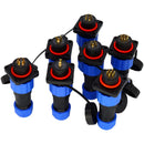 Waterproof connector SP1610 IP68 cable connector plug & socket Male and Female SP16 2Pin 3Pin 4Pin 5Pin 6Pin 7Pin 9Pin