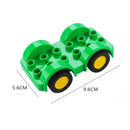 Big Building Blocks Accessories Compatible Large Bricks Children Kids Truck Car Bus City Traffic Series Assembly Educational Toy
