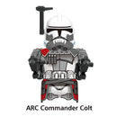 DISNEY ARC Clone Troopers Building Blocks LUKE Skywalker Mandalorians Boba Fett Palpatine Yoda R2D2 Bricks Action Figures Toys