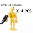 Disney R2-D2 Building Blocks C-3PO General Grievous R4-P17 K-2SO IG88 Battle Buzz Droid Star Bricks Action Figures Christmas Toy