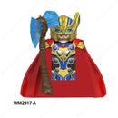 WM blocks WM6146 2412 2413 2414 2415 2416 2417 2418 2419 Disney anime bricks mini action toy figures Assemble blocks toys gifts