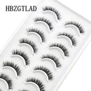 NEW 10 Pairs Natural False Eyelashes Fake Lashes Long Makeup 3d Mink Lashes Extension Eyelash Mink Eyelashes for Beauty 54