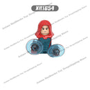 X0277 X0306 X0330 Anime heroes bricks Disney mini Action toy Figures Assemble bricks toys kid gifts