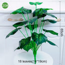 Multiple Green Large Artificial Palm Tree Plastic Plants Garden Home Outdoor Decorations Scutellaria Tropical Tree Fake Plants