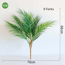 Multiple Green Large Artificial Palm Tree Plastic Plants Garden Home Outdoor Decorations Scutellaria Tropical Tree Fake Plants