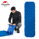 Naturehike Inflatable Mattress Camping Air Mattress Camping Mat Ultralight Sleeping Mat Camping Bed Nylon Sleeping Pad