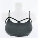 Women Sexy Crop Tops Bra Tube Top Female Streetwear Sleeveless Seamless Sports Bra Crop Camis Top Tee Bandeau Top Basic Tank