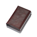 New Men women smart RFID wallet Card Holder fashion purse Aluminum alloy Business Credit Bank Card Holder Casual Mini wallet