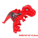 Big Building Block Accessories Chicken Duck Dog Cat Bird Cattle Sheep Zebra Rhinoceros Insect Zoo Series DIY Duploes Toy Gift