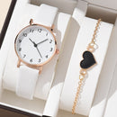2022 New Watch Women Fashion Casual Leather Belt Watches Simple Ladies Round Dial Quartz Wristwatches Dress Clock Reloj Mujer