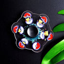 New 3D Running Cartoon Anime Character Astronaut Spinner Stress Relief Toys Anti-Stress Fidget Toy Finger Dynamic Changing Gyro