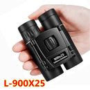 700x25 HD Powerful Binoculars Telescope 5000m/50000m Long Range Folding Mini BAK4 FMC Optics For Hunting Outdoor Camping Sports