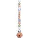 Baby Handmade Pacifier Chain Clip Dummy Nipples Holder Clips Babies Silicone Teething Chain Toy Gifts For Cute Baby Accessories