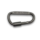 Survival D-ring Locking Carabiner Clip Set Screw Lock Hanging Hook Buckle Karabiner Camping Climbing Equipment