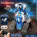 MOULD KING 15059 Technical Toys The APP&RC Motorized Robot With Led Part Model Intelligent Building Blocks Kids Christmas Gift