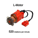 Technical Motor Parts Multi Power Functions 8293 8883 Tool Servo Train Motor PF Model Sets Building Blocks Compatible All Brands