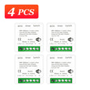 Wifi Smart Light Switch 16A Mini 2-way Control Timer Switch Smart Home DIY Breaker Work With Tuya Alexa Yandex Alice Google Home
