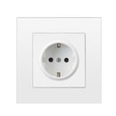 Depo Wall Type Dual USB Power Socket 2.1A, Electrical socket wall plug with usb, 16A 220V outlet, German EU Standard Socket