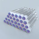 50pcs Reusable Eyelash Brush Tube Eye Lash Brush Eyebrow Brush Resin Drill Replaceable Mascara Wand Brushes Dust-proof