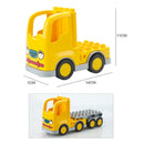 Big Building Blocks Accessories Compatible Large Bricks Children Kids Truck Car Bus City Traffic Series Assembly Educational Toy