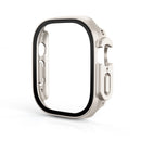 Glass+case For Apple Watch Ultra 49mm strap smartwatch PC Bumper+Screen Protector Tempered Cover iwatch series band Accessories