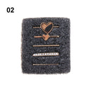 Decoration For Apple watch band Decorative Charms Diamond Jewelry iWatch/Galaxy watch 5/4/3 Bracelet silicone Strap Accessories