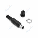 12V 3A 5.5mm 2.1mm Plug Socket DC Connectors DC Power Socket Male Female Jack Screw Nut Panel Mount DC Power Adapter Connector
