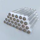 50pcs Reusable Eyelash Brush Tube Eye Lash Brush Eyebrow Brush Resin Drill Replaceable Mascara Wand Brushes Dust-proof