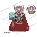 WM blocks WM6146 2412 2413 2414 2415 2416 2417 2418 2419 Disney anime bricks mini action toy figures Assemble blocks toys gifts