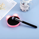Makeup Brush Cleaner Washing Brush Pad Cleaning Mat Cosmetic Brush Cleaner Universal Make up Tool Scrubber Box