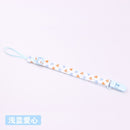 1pcs Comfortable Material Pacifier Cute Baby Clips Chain Dummy Clip Holder Nipples Children Cartoon Pacifier Clip Soother Holder