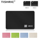 TISHRIC External HD Case 2.5 HDD Case SSD External Hard Drive Box Enclosure 6Gbps 10TB SATA to USB 3.0 Hard Disk Case Adapter