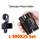 700x25 HD Powerful Binoculars Telescope 5000m/50000m Long Range Folding Mini BAK4 FMC Optics For Hunting Outdoor Camping Sports