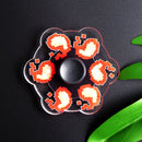New 3D Running Cartoon Anime Character Astronaut Spinner Stress Relief Toys Anti-Stress Fidget Toy Finger Dynamic Changing Gyro