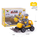 Mini Transportation tank plane Car Educational Assembled Models Building Blocks Compatible small Bricks toys for children